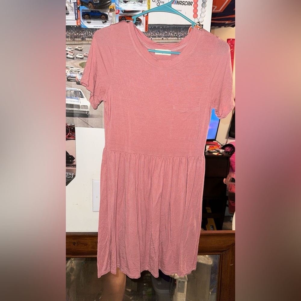 Pink dress